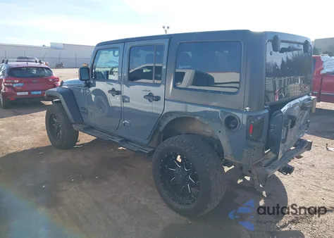 2015 Jeep Wrangler Unlimited Sport from USA, damaged, VIN 1C4HJWDG8FL682823
